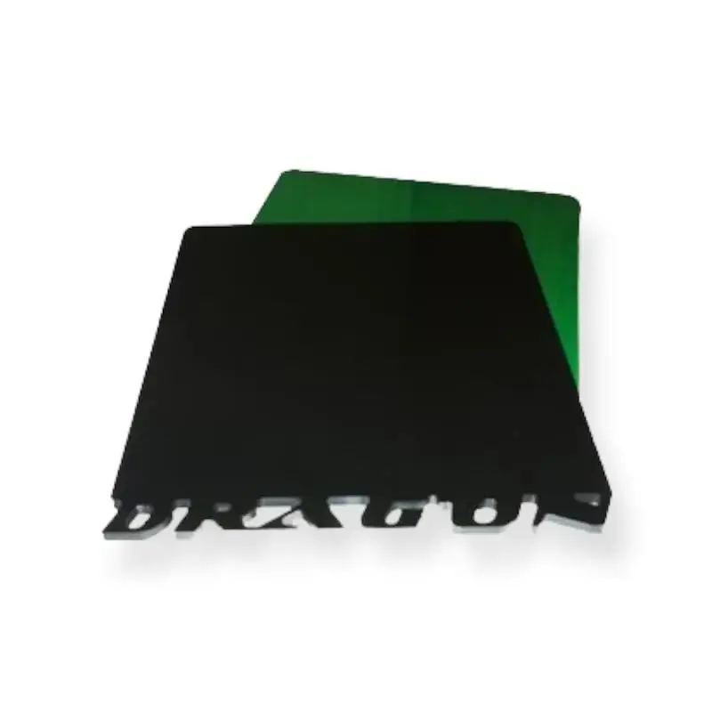 PLAQUE NUMERO 20X20 DRAG&rsquo;ON NOIR Marque