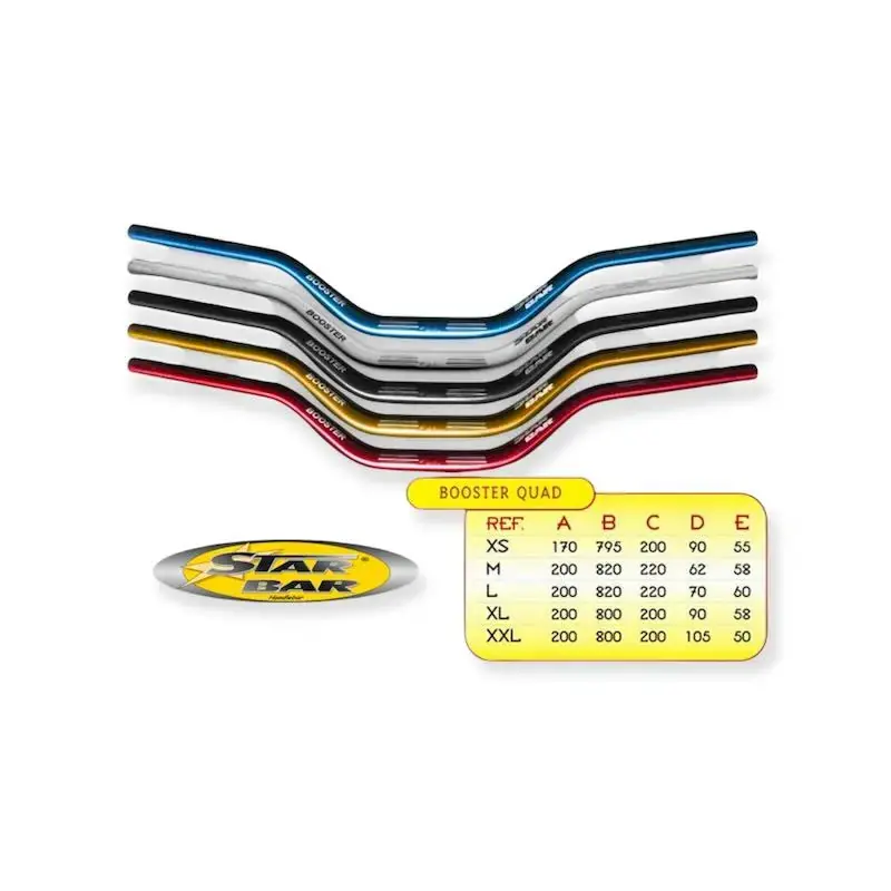 GUIDON STAR BAR BOOSTER L ARGENT 28.6MM SANS BARRE Achetez Aujourd&rsquo;hui