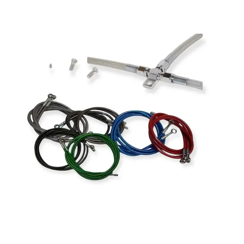 Meilleur Choix KIT DURITES FREIN AVANT AVIATION AVEC T CARBONE YAM YFZ450R