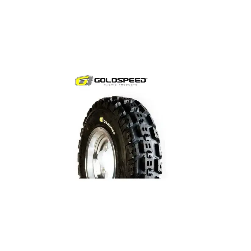 Commander Maintenant PNEU AVANT 10&prime; GOLDSPEED MXF JAUNE (dur) 20X6X10 (4PR 27N YELLOW) (20610)