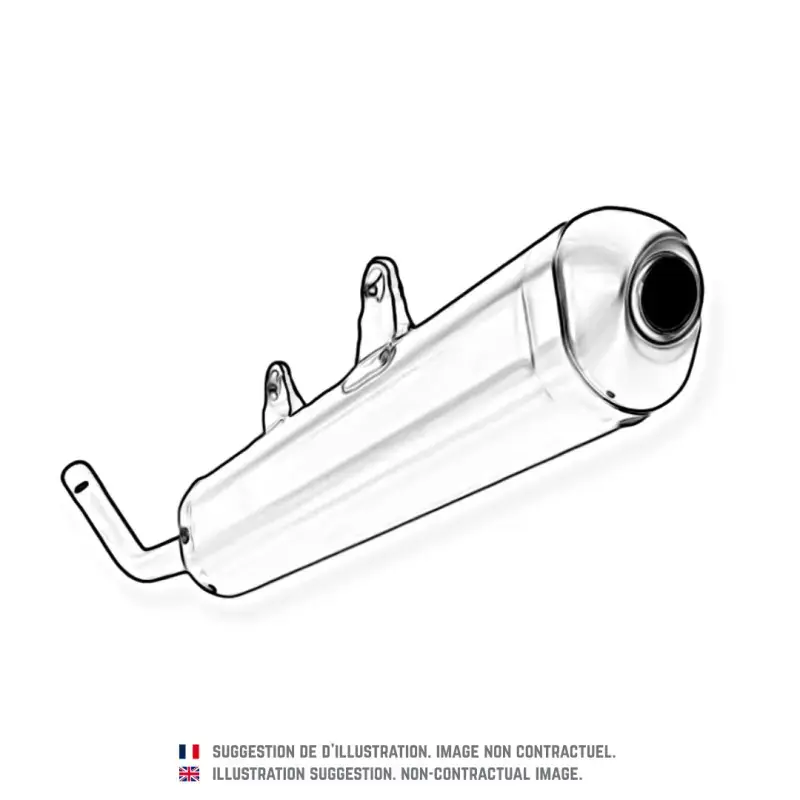 Silencieux 2 temps pour KTM SX 250 (11-15) Super Prix