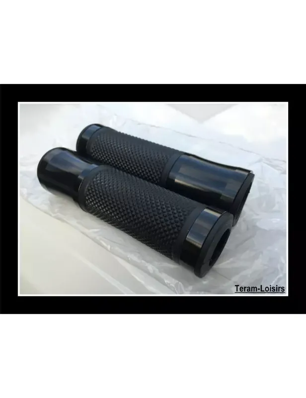 Poignée Moto Alu Noir diamètre 22 mm UNIVERSEL NEUF Réduction
