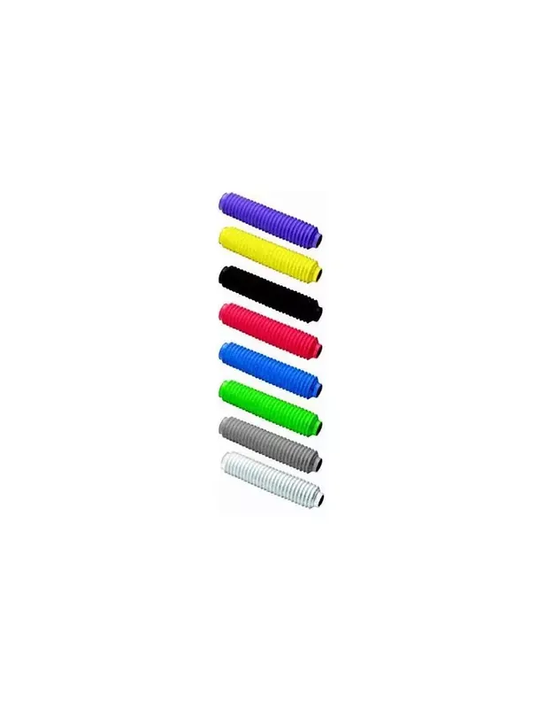 Authentique Soufflets de fourche CEMOTO rouge Ø28/30mm – 180mm