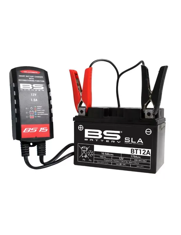 Chargeur de batterie intelligent BS BS15 Paiement Sécurisé