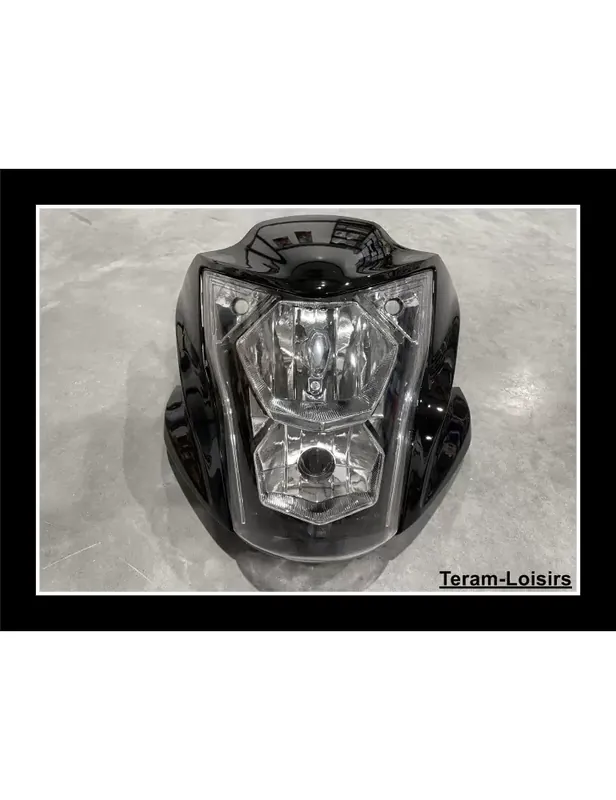 Phare Feu pour Kawasaki ER 6 N de 2012 2013 2014 2015 + Tête de Fourche Noire NEUF Prix Cassé
