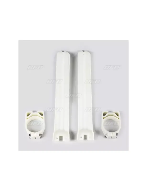 Protections de fourche UFO translucide Kawasaki KX Remise