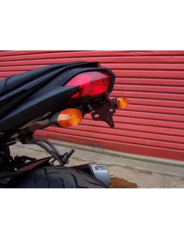 Retour Gratuit Support de plaque R&G RACING noir Yamaha