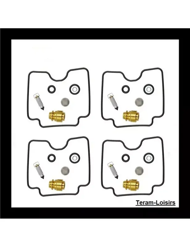 Pas Cher 4 Kits réparation Carburateur YAMAHA FZS600 Fazer 600 de 1998 à 2003