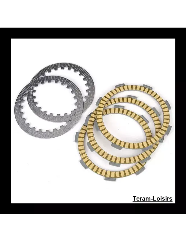 Kit Disques garnis + lisses Embrayage pour HONDA NSR 50 FP/FR/FS de 1993 à 1995 Bon Marché