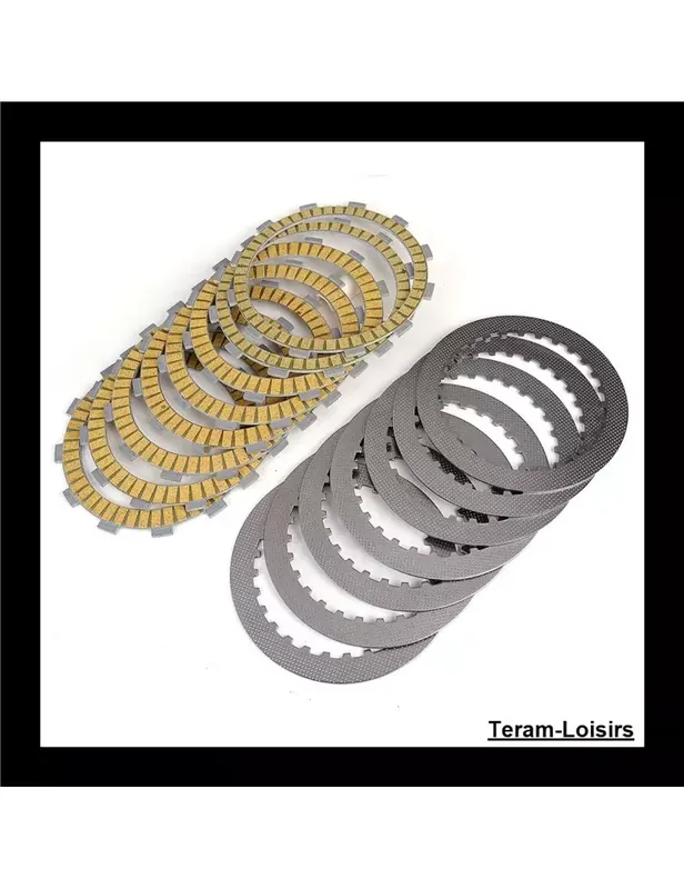 Kit Disques garnis + lisses Embrayage pour HONDA CBF 1000 S de 2007 à 2011 Populaire