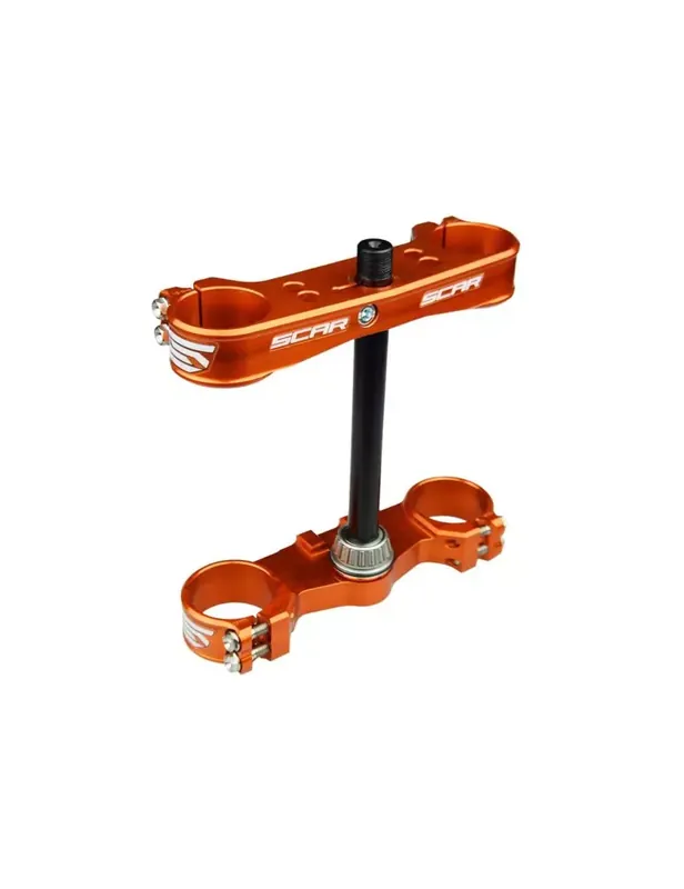 Super Prix Té de fourche SCAR Offset origine orange KTM SX50