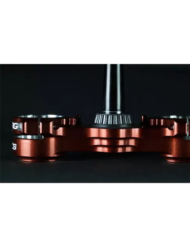 Té de fourche XTRIG Rocs Tech bleu offset 22mm Certifié