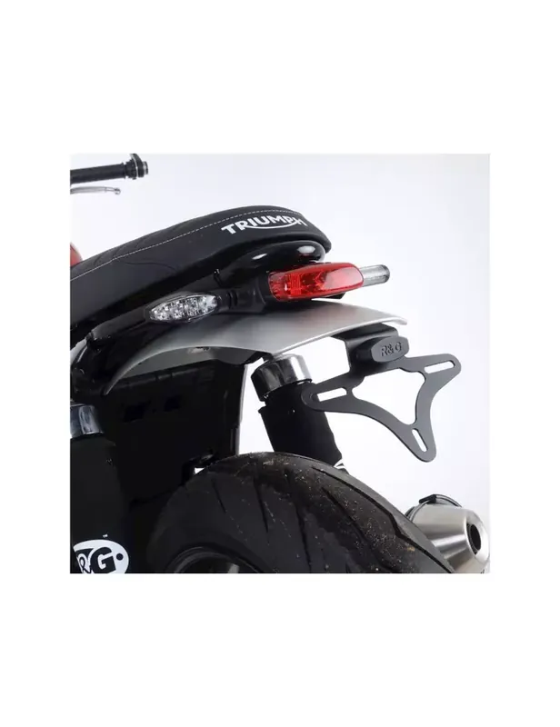 Commander Vite Support de plaque R&G RACING noir Triumph Speed Twin 1200