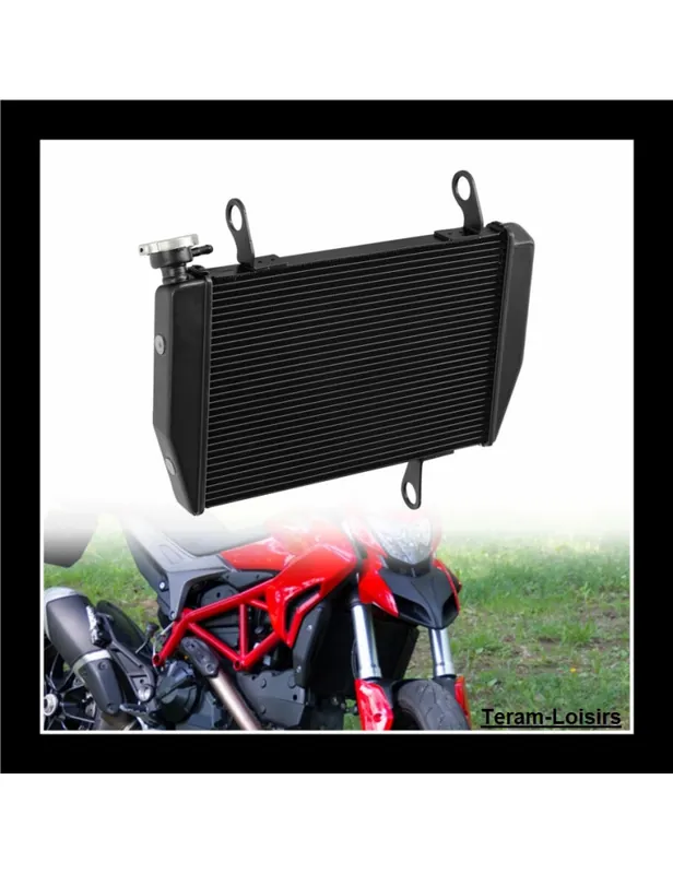 Satisfait Ou Remboursé Radiateur pour Ducati Hypermotard 939 SP de 2016 2017 2018 2019 2020 2021