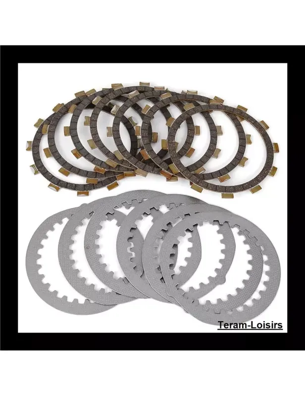 Vente Directe Kit Disques garnis + lisses Embrayage pour YAMAHA YFZ350LE Banshee de 2003 2004