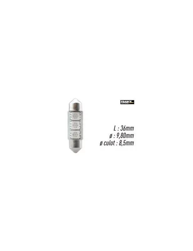 AMPOULE BLEU TYPE S8,5D/C5W Produit De Marque
