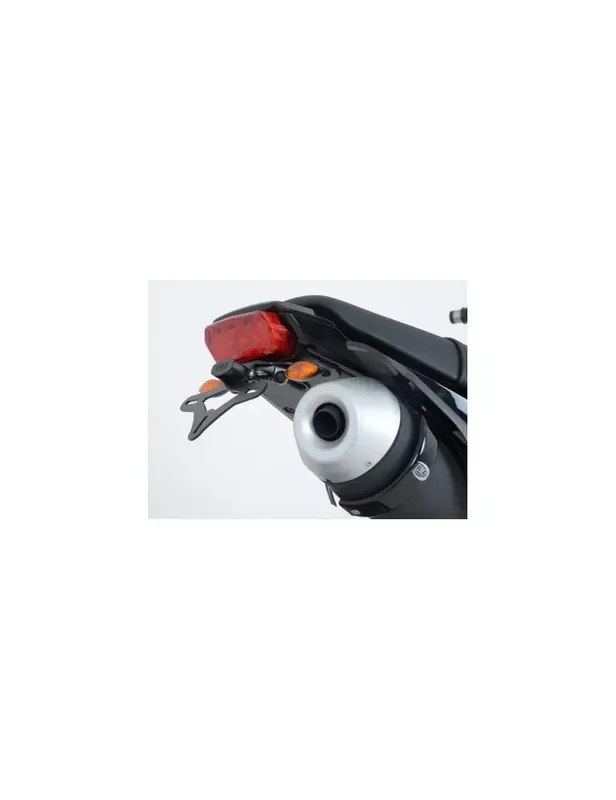 Dernière Chance Support de plaque R&G RACING noir pour micro clignotants Honda MSX125