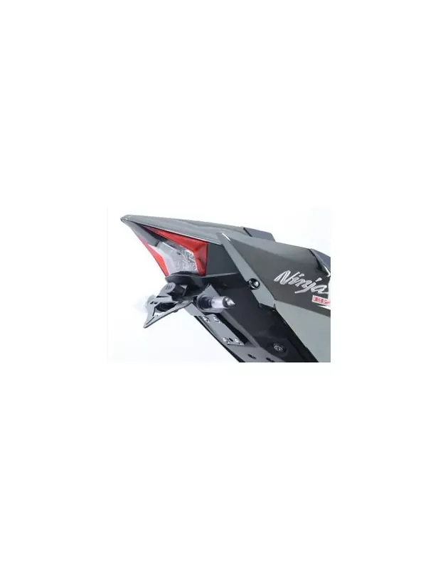 Expédition Rapide Support de plaque R&G RACING noir Kawasaki H2