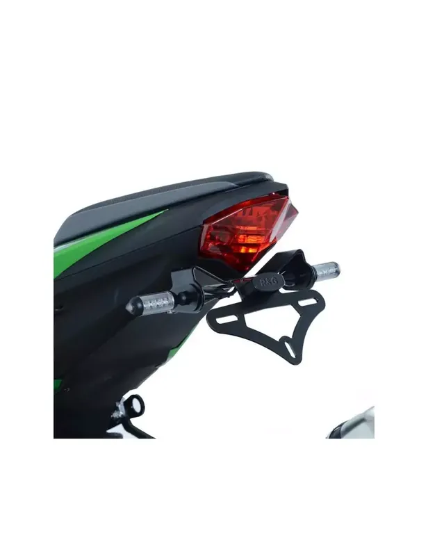 Support de plaque R&G RACING noir Kawasaki Z125 Bon Marché