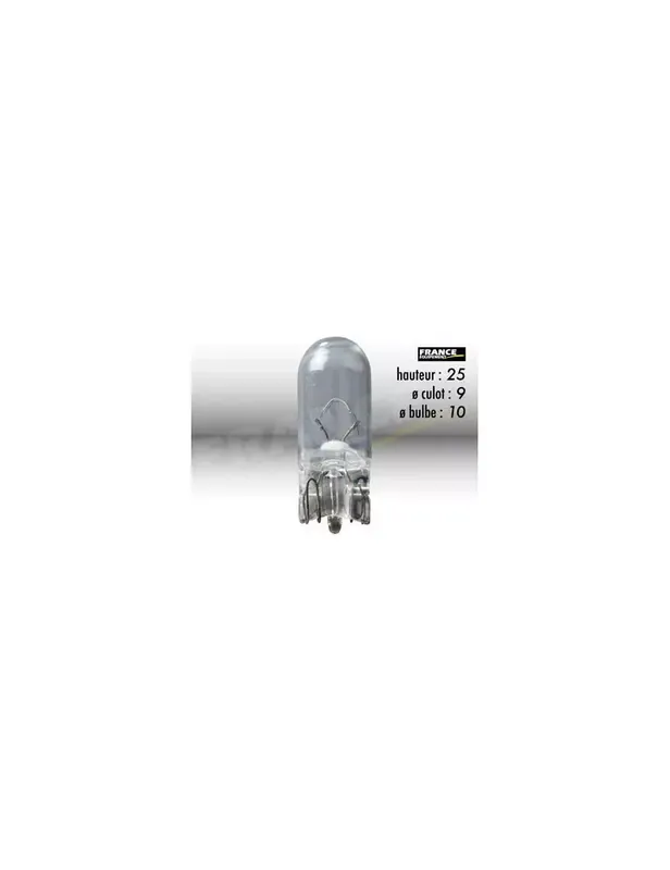 AMPOULE TEMOIN SANS CULOT W2.1 x 9.5D 6V3W Offre Du Jour