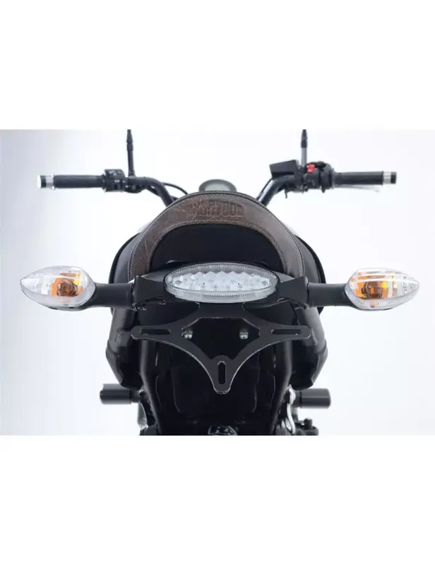 Prix Bas Support de plaque R&G RACING noir Yamaha XSR700