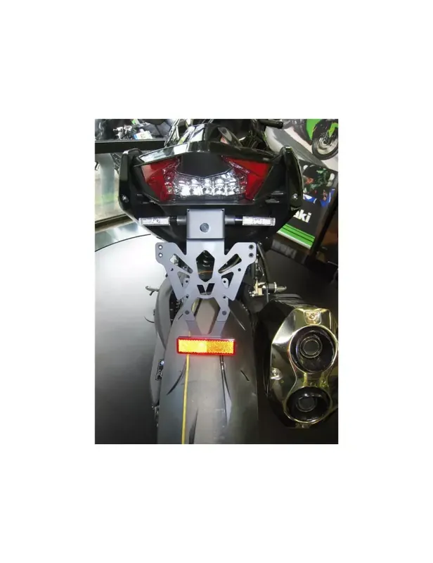 Support de plaque V PARTS noir Kawasaki H2 Offre Limitée