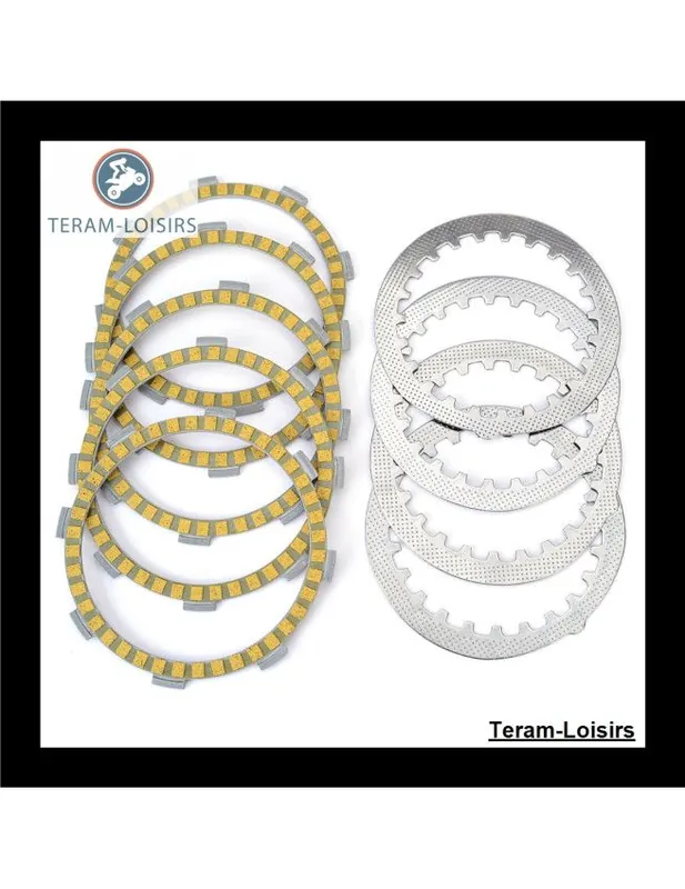 Kit Disques garnis + lisses Embrayage pour Yamaha TZR 80 RR à partir de 1992 Commande En Gros
