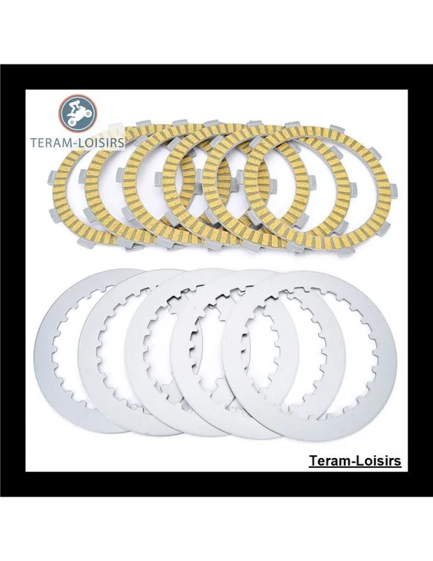 Kit Disques garnis + lisses Embrayage pour Honda XR 250 III Baja de 2000 2001 2002 2003 Top Vente