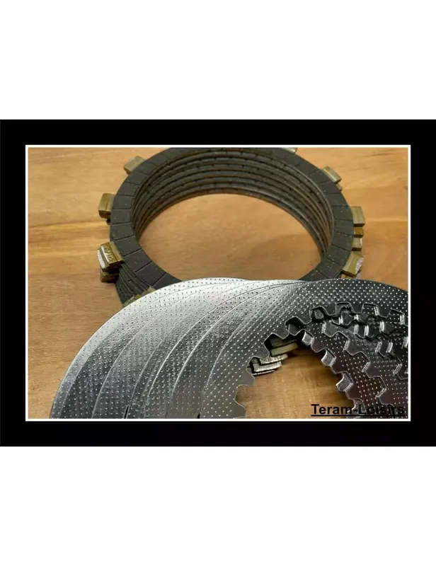 Meilleur Prix Kit Disques garnis + lisses Embrayage pour Yamaha XT 500 H de 1981