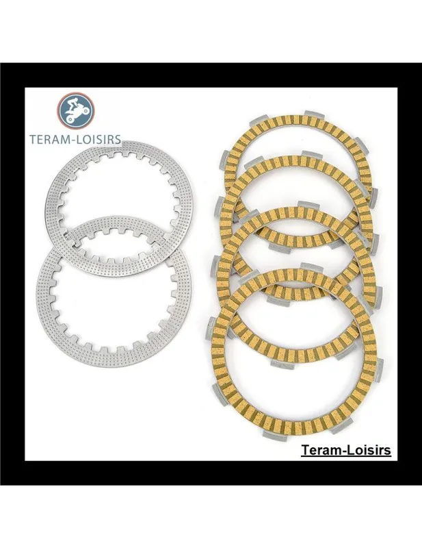 Kit Disques garnis + lisses Embrayage pour Honda SL 230 de 1997 1998 1999 2000 2001 2002 Haute Qualité