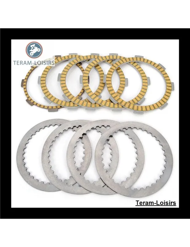 Kit Disques garnis + lisses Embrayage pour Kawasaki KLX 125 de 2010 2011 2012 2013 2014 2015 2016 Populaire