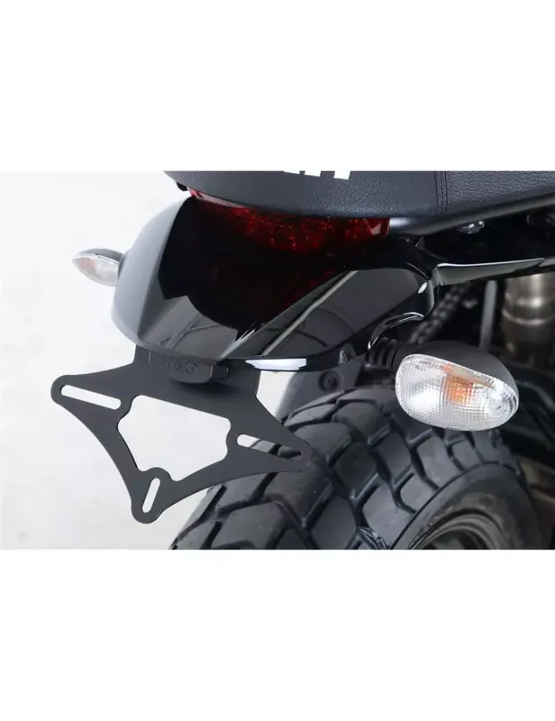 Support de plaque R&G RACING noir Ducati Scrambler Sixty2 Prix Choc