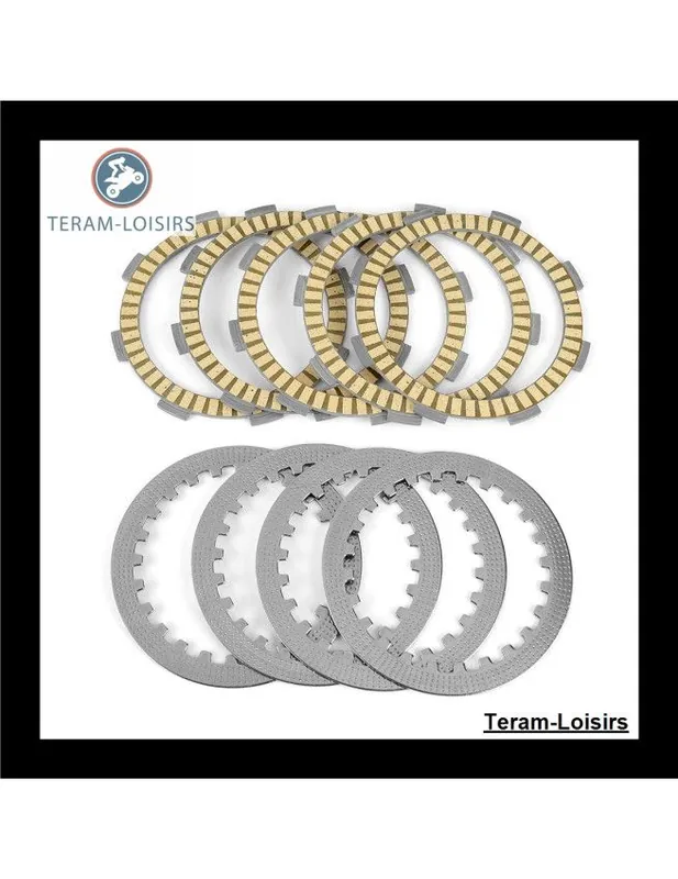 Vente Directe Kit Disques garnis + lisses Embrayage pour Honda ATC 200 XD à partir de 1984
