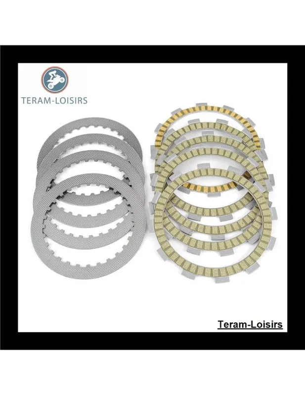 Kit Disques garnis + lisses Embrayage pour Suzuki Big Boy (NJ47A) de 2000 2001 Super Prix