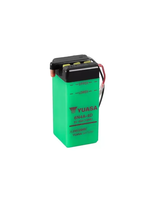 Batterie YUASA 6N4A-4D conventionnelle Petit Prix