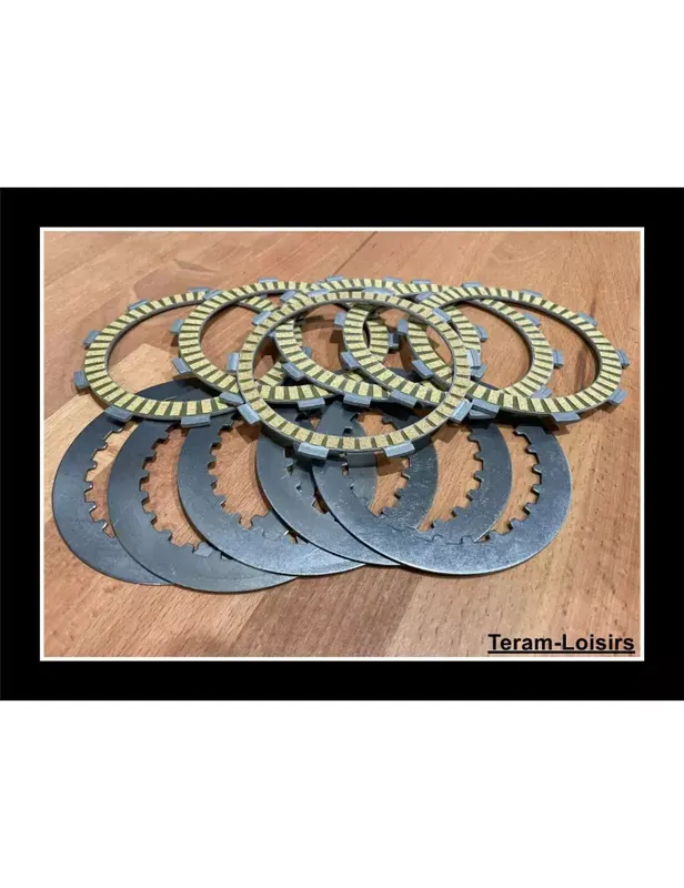 Remise Kit Disques garnis + lisses Embrayage pour Honda NSR 125 R de 1989 à 1992