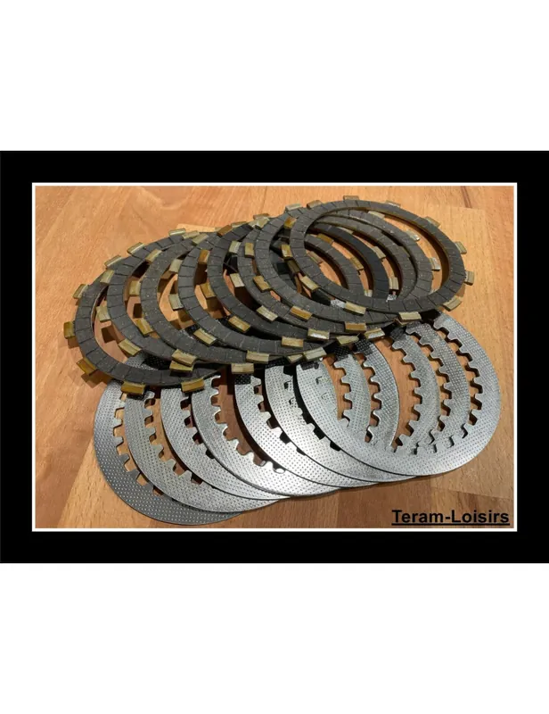 Kit Disques garnis + lisses Embrayage pour Yamaha XJ 900 F Diversion 1987 à 1992 Bon Plan