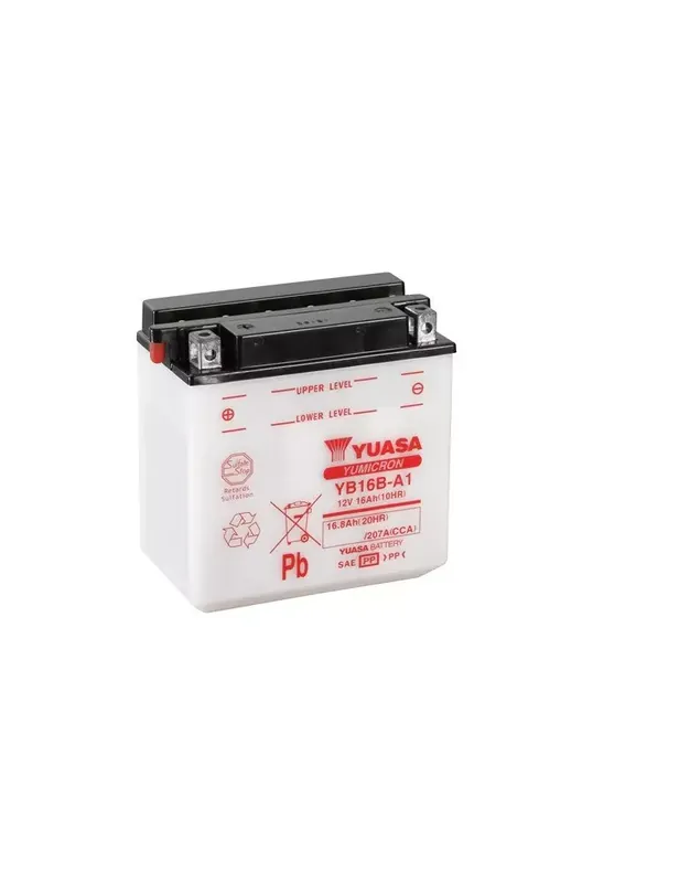 Batterie YUASA YB16BA-1 conventionnelle Expédié Aujourd'hui