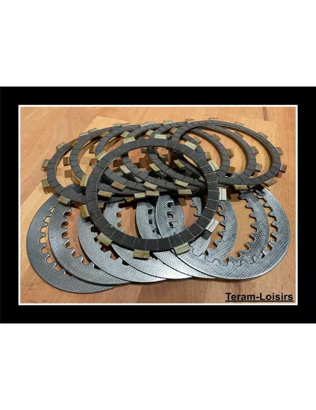 Seulement Aujourd'hui Kit Disques garnis + lisses Embrayage pour Yamaha YFM 400 Kodiak de 1993 à 2000