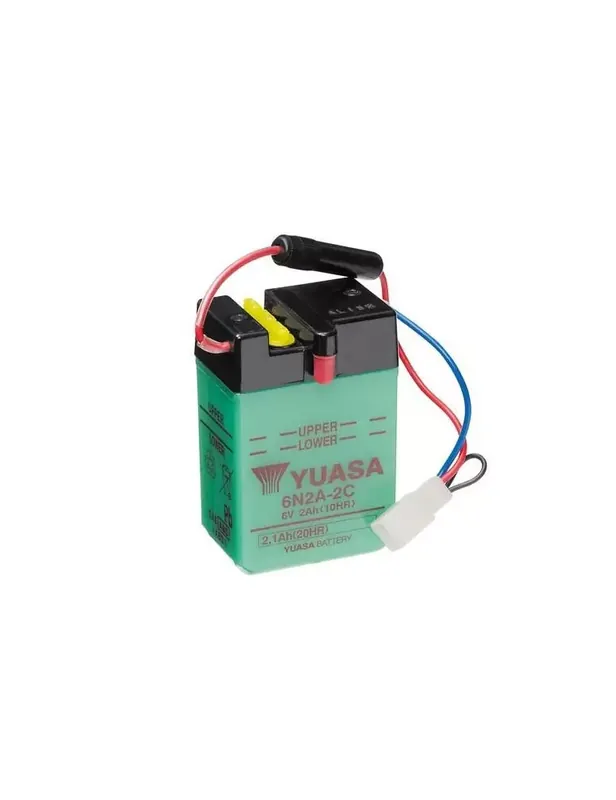 Achat Immédiat Batterie YUASA 6N2A-2C conventionnelle