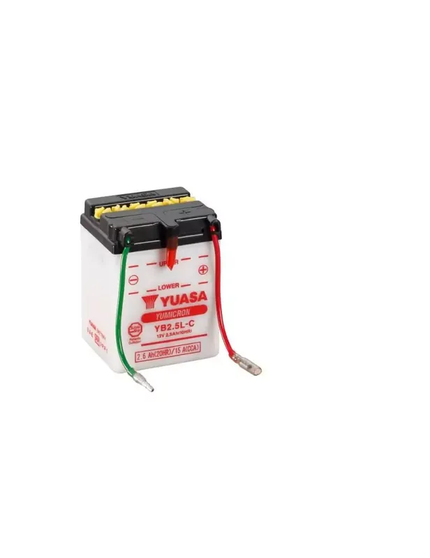 Promotion Saisonnière Batterie YUASA YB2.5L-C conventionnelle