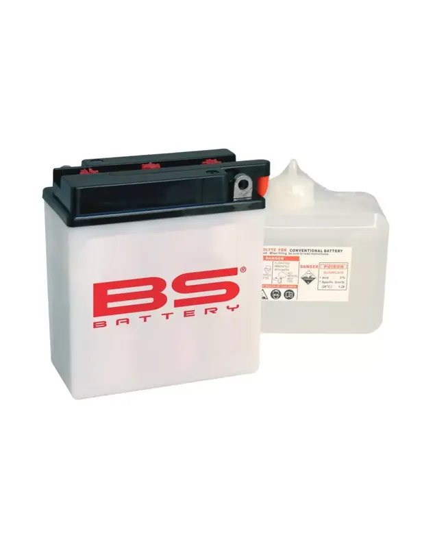 Batterie BS BATTERY 6N12A-2D (B54-6A) conventionnelle livrée avec pack acide Paiement Sécurisé