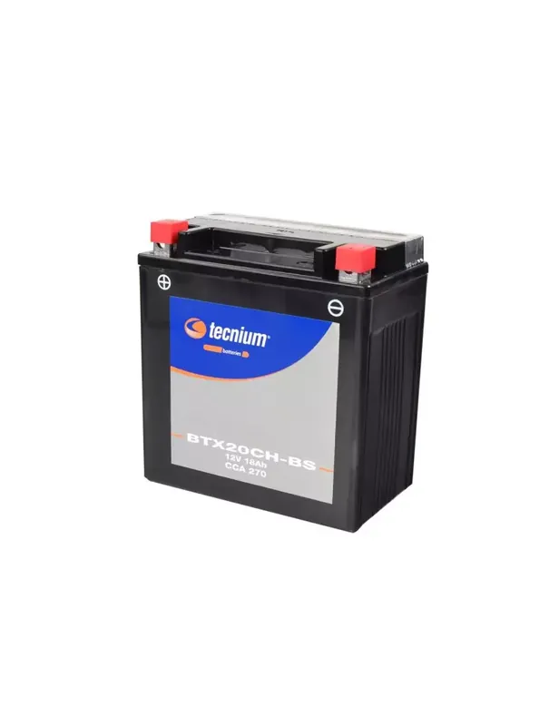 Prix Cassé Batterie TECNIUM BTX20CH-BS sans entretien livrée avec pack acide