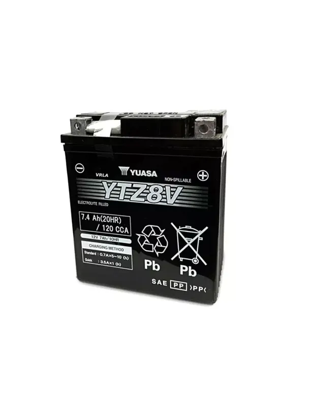 Batterie YUASA YTZ8V sans entretien activée usine Quantité Limitée