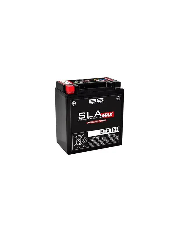 Commande En Gros Batterie BS BATTERY BTX16H SLA Max sans entretien activée usine