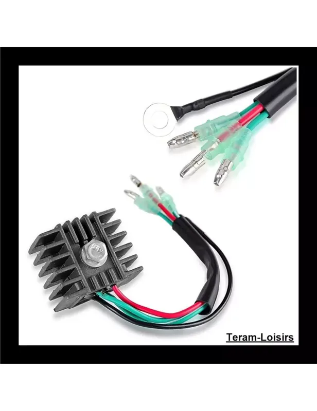 Régulateur Tension pour Yamaha Outboard Motors 9.9 L de 1984 à 1990 Super Prix