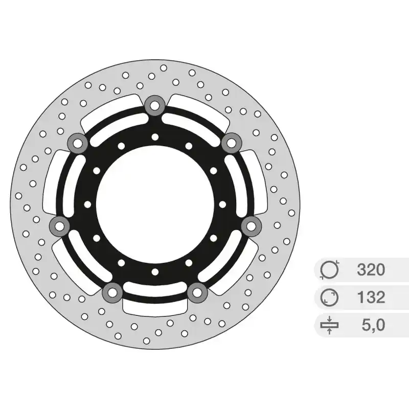 Prix Réduit DESTOCKAGE Disque de Frein AV FE Brake FEFL33501 Yamaha (voir liste)