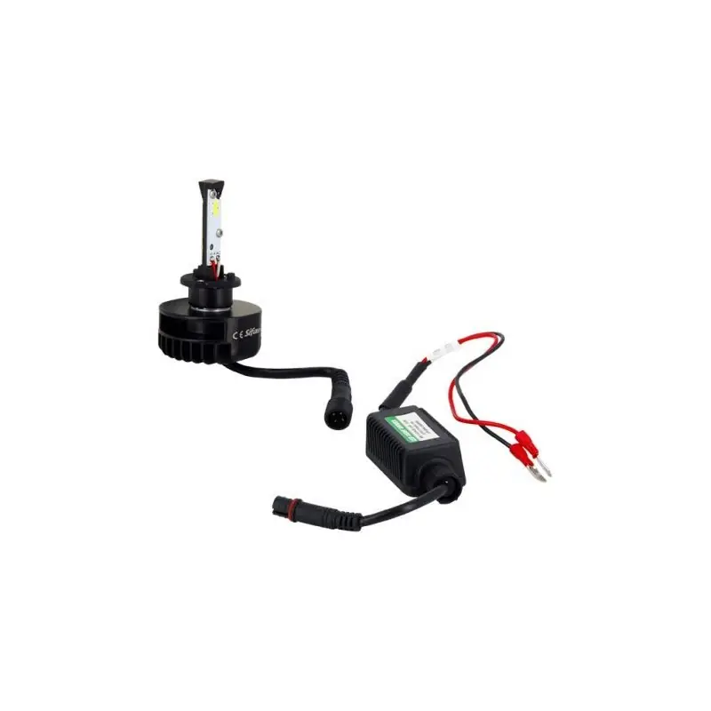 Ampoule H1 LED + Ballast - 16W/2200 Lumens (Code) Solde