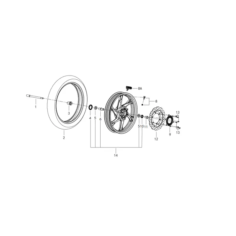 Affaire À Saisir Roue Avant 9 – DISQUE ABS