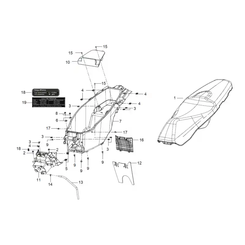 Solde Selle / Coffre 4 – ECROU CAGE M5 QJ